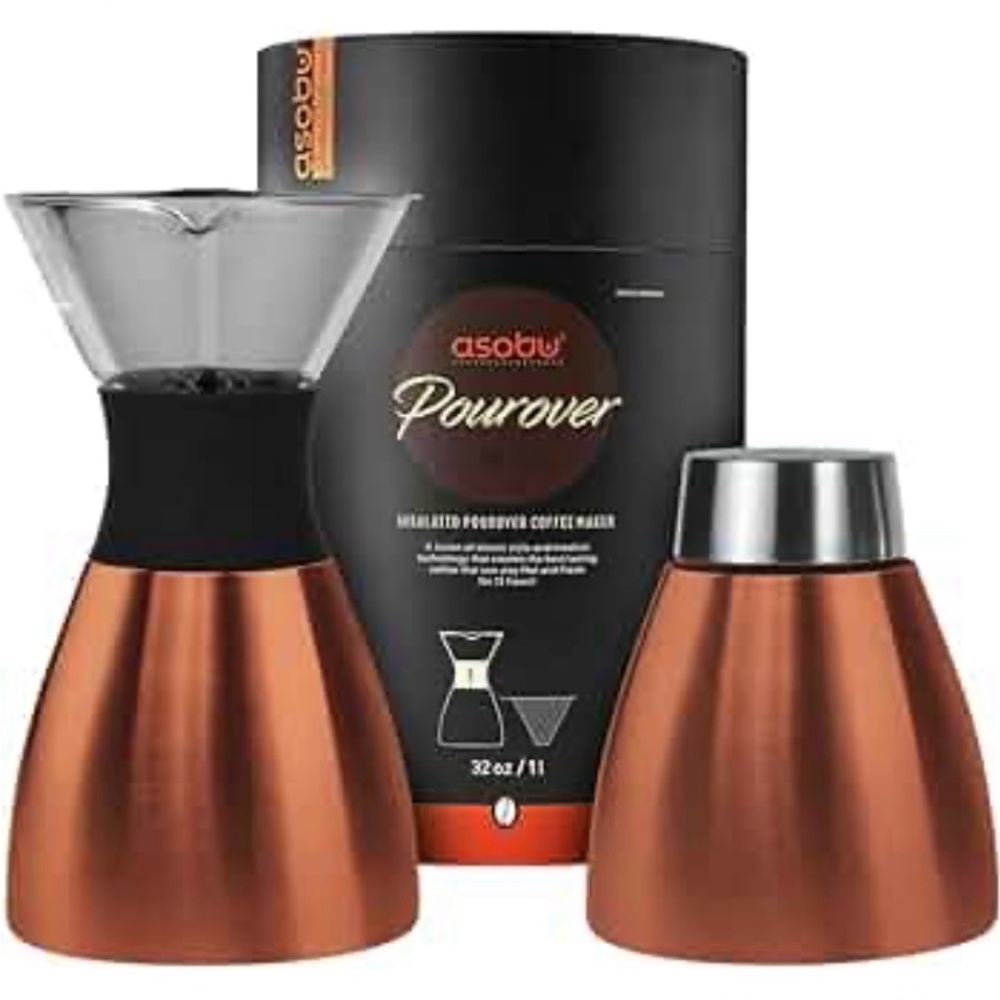 Copper Pour Over Coffee Maker